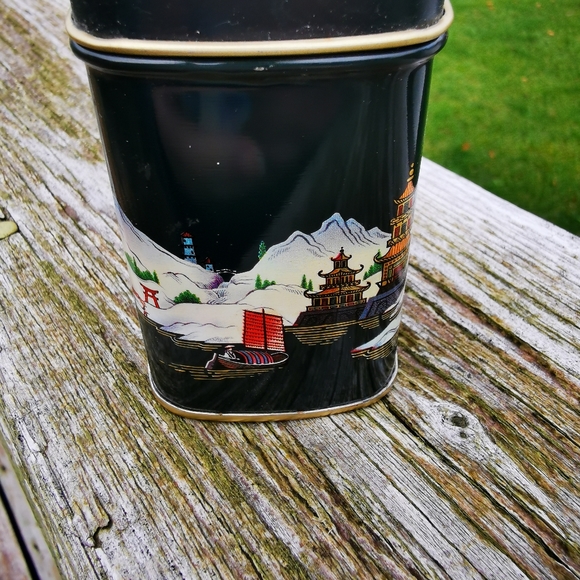 Vintage Chinoiserie / Chinese Tin - Picture 5 of 11